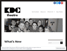 Tablet Screenshot of kdctheatre.com